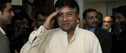 Musharraf er kommet hjem til Pakistan