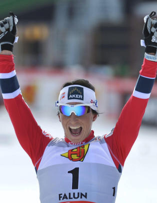 Bj�rgen og Berger til topps i skik�ring