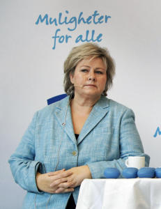 Velgerne er uenige med Erna om abort