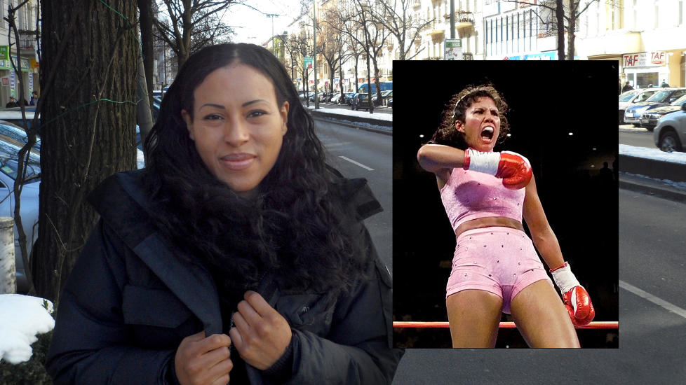 STERK OG MOTIVERT:
Cecilia Br�khus gleder seg til m�tet mot den amerikanske playboymodellen Mia St. John 13. april. Det er en b�de sterkere og mer motivert Br�khus som ser fram mot neste kamp i Frederikshavn.
Foto: Per-Kristian Eriksen / NTB scanpix