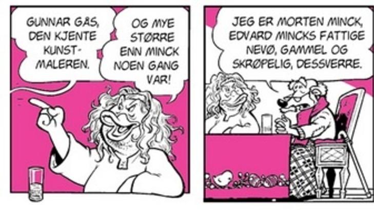 GUNNAR G�S: Var det han som stjal �Raut�? Foto: Faksimile Tine.no