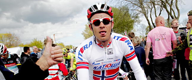 Alexander Kristoff spurtet inn til 3.-plass