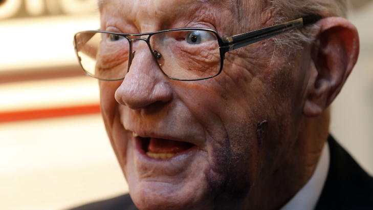 BLE 90 �R:Hjalmar Andersen d�de i natt. Foto: Lise �serud / NTB scanpix