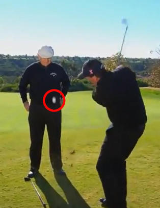 Sjekk golfstjernas vanvittige triks