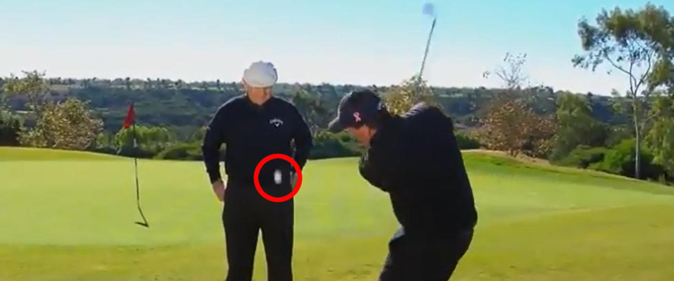 Sjekk golfstjernas vanvittige triks