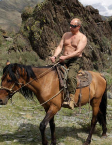 - Putin reiser rundt som om han er ungkar, men det er han ikke