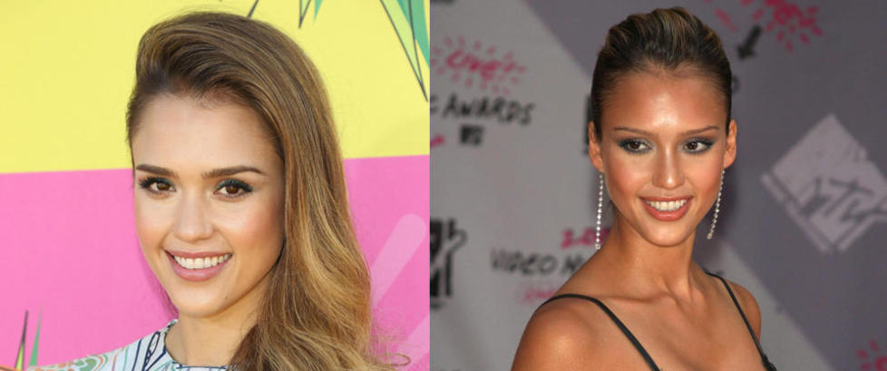 Det er 10 �r mellom disse bildene