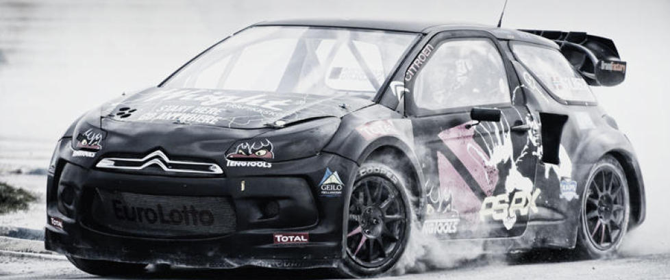 Se Petters f�rste test i den nye bilen