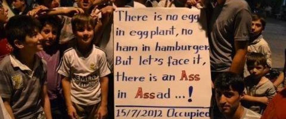 «La oss innse at det er en Ass i Assad...!»
