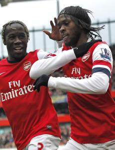Arsenal lekte med Reading p� Emirates