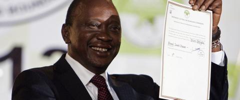 H�yesterett godtar kontroversielt presidentvalg i Kenya