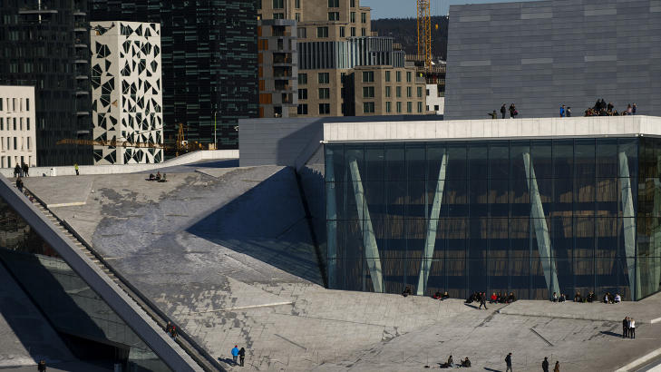 ET GR�TT SYN: Operahuset i Oslo. Foto: Benjamin A. Ward