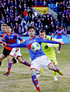 Scoret V�lerengas vinnerm�l etter 102 sekunder