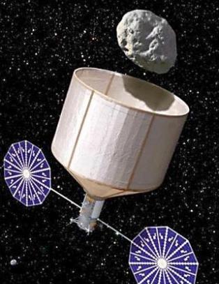 - Vil fange asteroide og bringe den n�rmere jorda