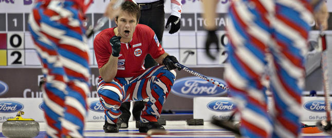 Curlingherrene avsluttet svakt og tapte mot Canda