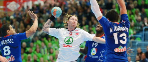 Norge m�tte slite mot franske stjerner