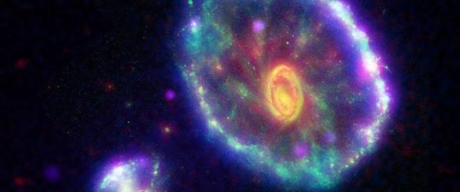 Universets st�rste g�te kan v�re i ferd med � spaltes