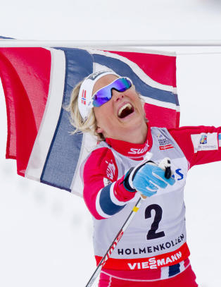 Therese Johaug st�r over tremila i NM