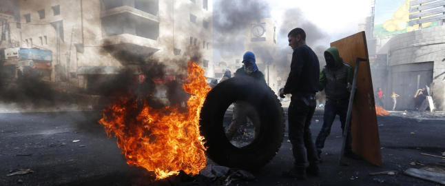 Palestinske ten�ringer skutt og drept av israelske soldater