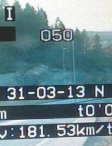 Ble tatt i 163 km/t, men fikk beholde lappen etter polititabbe. Et halvt �r senere ble han tatt i 181 km/t