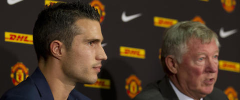 Ferguson h�per van Persie avslutter m�lt�rken mot City