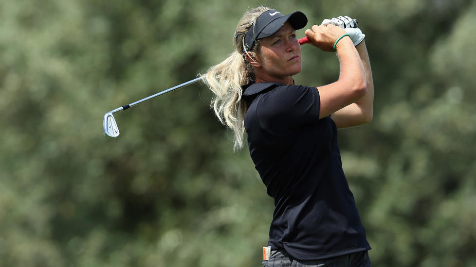 �PNET STERKT: Suzann Pettersen. Foto: Jeff Gross/Getty Images/AFP