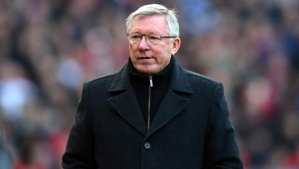  VIL IKKE KOMMENTERE: Tapet hjemme mot Manchester City i oktober 2011 sitter fortsatt godt i Alex Fergusons minne - men uten at han vil snakke om det. Mandag m�tes rivalene til nytt byderby. Foto: AFP PHOTO / ANDREW YATES / NTB Scanpix