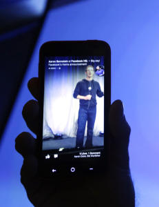 Ikke en Facebook-telefon, men mer Facebook p� telefonen