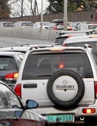 Norge har den verste rushtrafikken i Norden
