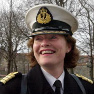 HAR SØKT: Kontreadmiral Elisabeth Natvig har søkt jobben som ny forsvarssjef. Foto: FMS - 320x