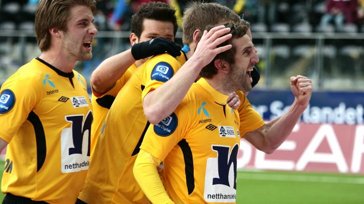  KALD MAKRELL:  Espen Hoff var iskald og ga Start ledelsen p� S�r Arena. Foto: Tor Erik Schr�der / NTB scanpix