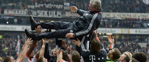 Bayern M�nchen sikret seriegullet seks runder f�r slutt