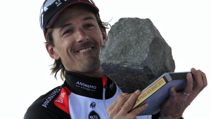 VANT: Sveitsiske Fabian Cancellara. Foto: REUTERS/Pascal Rossignol