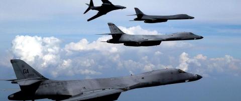 Hvor ble de fem bombeflyene av?