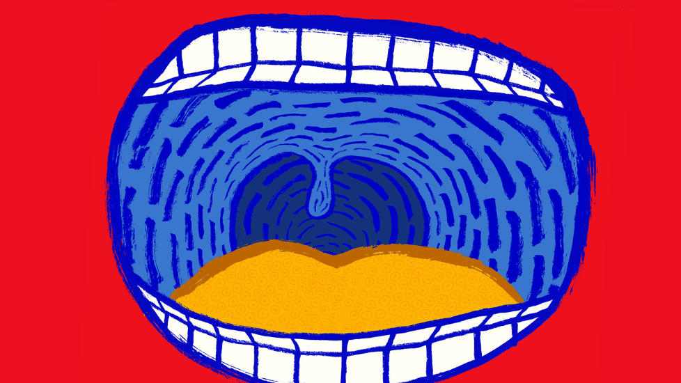 EN FIN BALANSE: Norsk barne- og ungdomslitteratur gj�r det bra i utlandet, p� tross av mange kulturelle fallgruver. Illustrasjonen er fra omslaget p� Gro Dahle og datteren Kaja Nyhus' matdiktsamling �Jeg kunne spise en ku�.