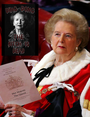 Briter skal ut i gatene og feire Thatchers d�d i kveld