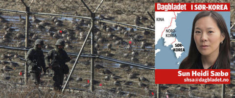 Blender amerikanske soldater med gigantisk flomlys