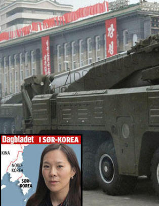 - I dag skyter Nord-Korea opp et missil