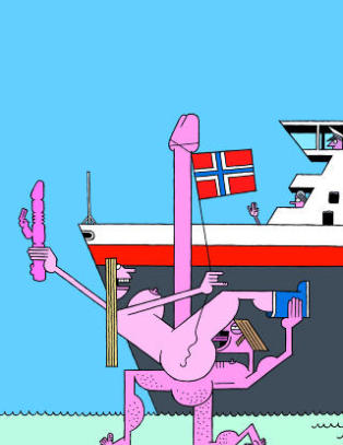 Av totalt 3200 orgasmetuber solgt på landsbasis, ble 505 av dem kjøpt i Bergen