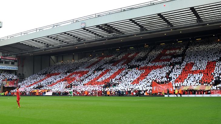  KLAR TALE:  Liverpools supportere har i en �rrekke krevd at regjeringen skal frigi dokumenter fra Hillsborough. De vil ha sannheten. FOTO: AFP/PAUL ELLIS