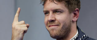 Vettel slenger igjen  med leppa etter ordrenekt