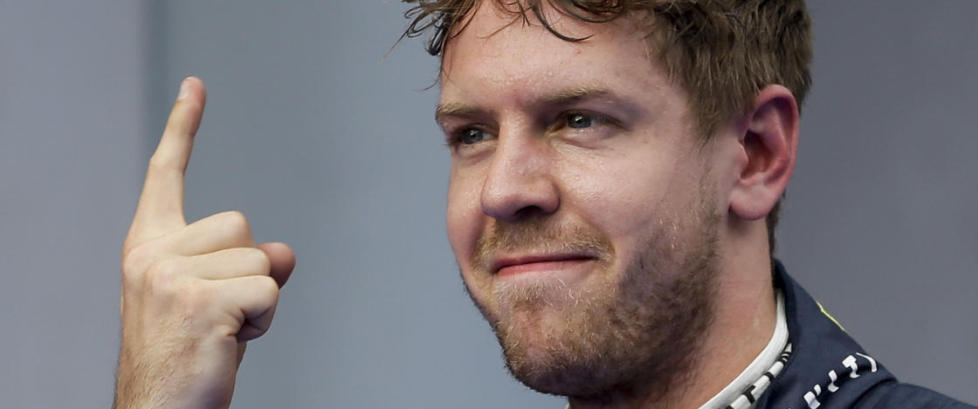 Vettel slenger igjen  med leppa etter ordrenekt
