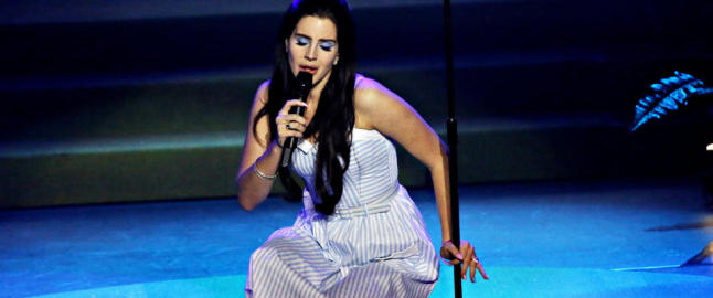 Popstjerna Del Rey fridde til fansen