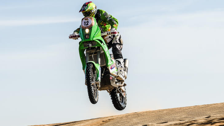 FJERDEPLASS: P�l Anders Ullev�lseter ble nummer fem p� dagens avsluttende etappe, og nummer fire i sammendraget. Foto: Marian Chytka, Team Ullev�lseter