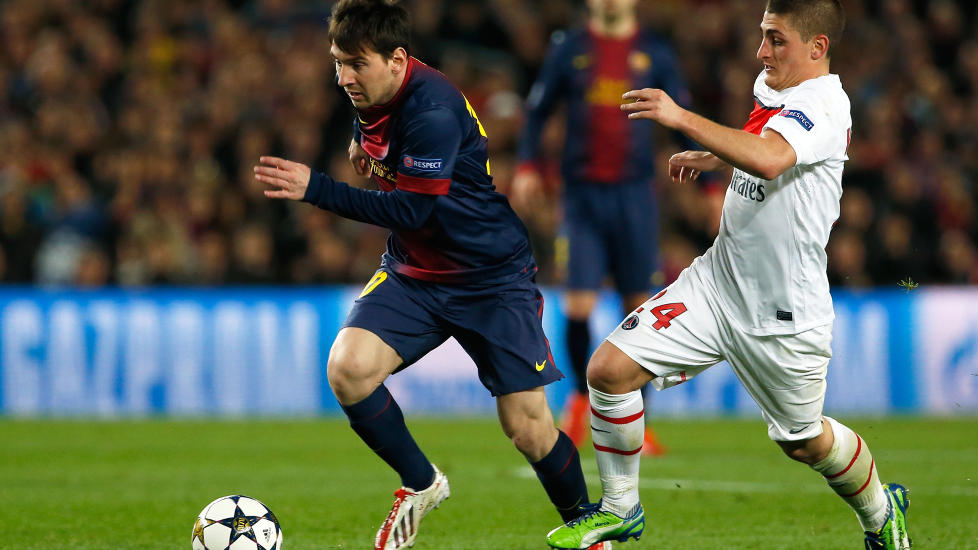 GRATIS: En halvskadd Lionel Messi bidro som innbytter da Barcelona slo ut Paris SG i kvartfinalen. Begge semifinalekampene mot Bayern M�nchen vil vises p� gratiskanalen Viasat 4. Det samme gj�re begge m�ter mellom Dortmund og Real Madrid. Foto: Emilio Morenatti, AP / NTB scanpix