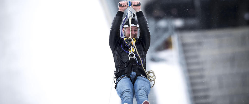 S�nn er det � sette utfor i Holmenkollen