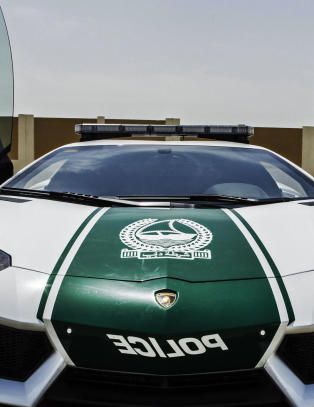 Her er den nye politibilen i Dubai