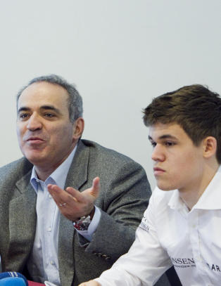 Kasparov blir Carlsens joker f�r VM-kamp