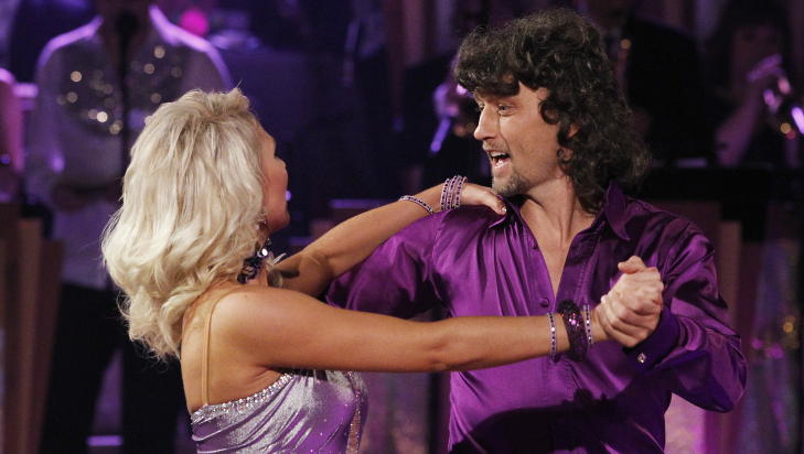 SVINGTE SEG:  Lars Bohinen deltok i �Skal vi danse� p� TV 2 i 2011. Her sammen med partner Alexandra Kakurina. Foto: H�kon Mosvold Larsen / NTB Scanpix