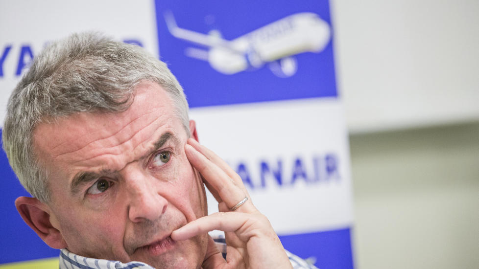 FORSKJ�NNER: �Retorikken hans er god. Den fungerer for alle som vil lukke �ynene�, skriver kronikkforfatteren om Ryanairs Michael O'Learys pressekonferanse. Foto: Stian Lysberg Solum / NTB Scanpix